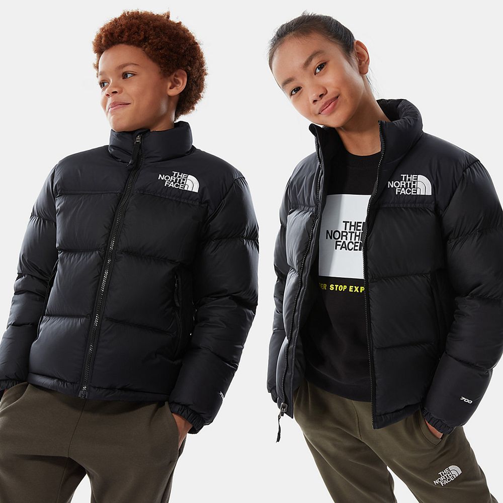 The North Face Jackets Youth Australia - The North Face 1996 Retro Black (PJR-724950)